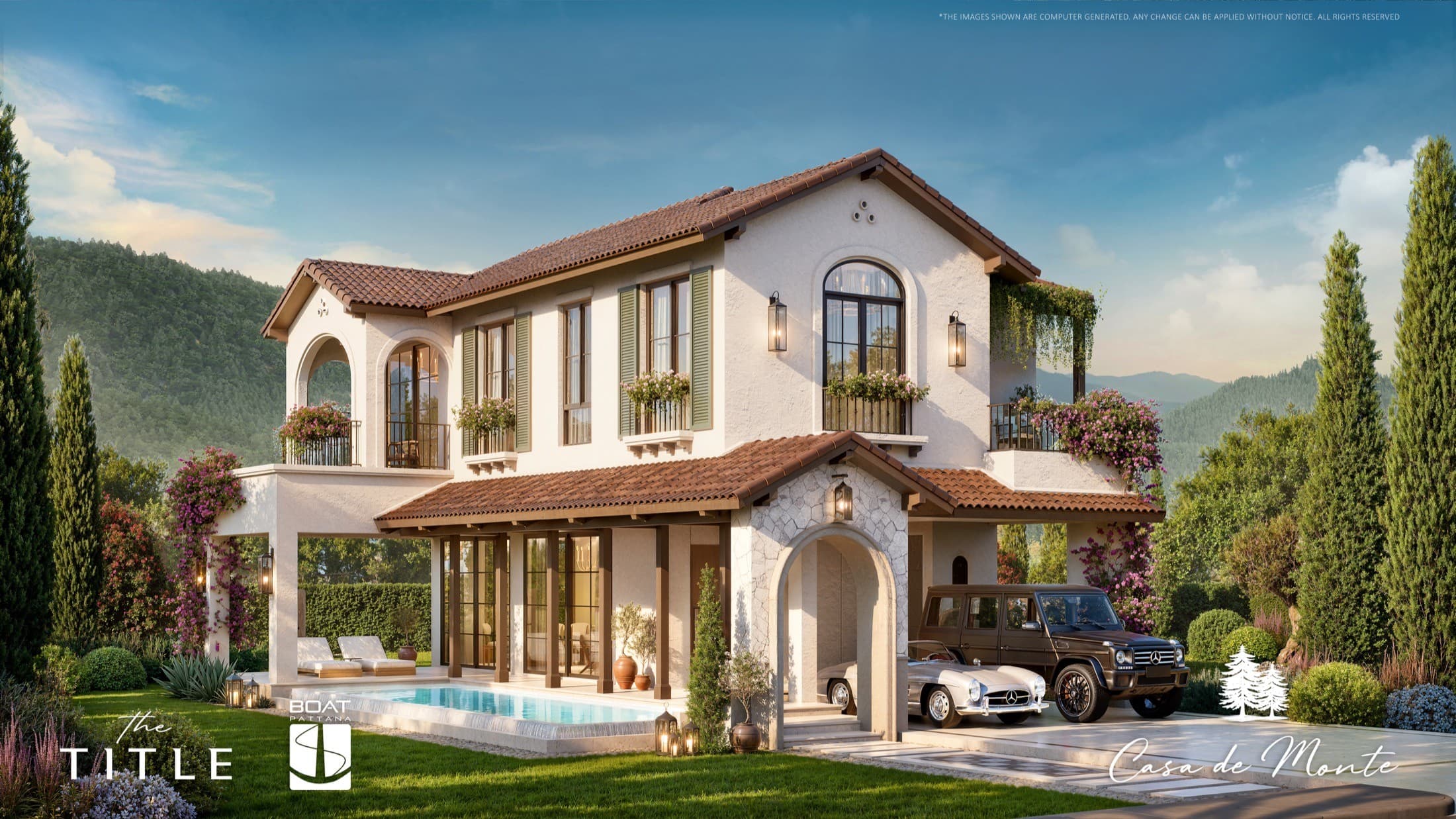 Casa de Monte — Two-storey villa and pool