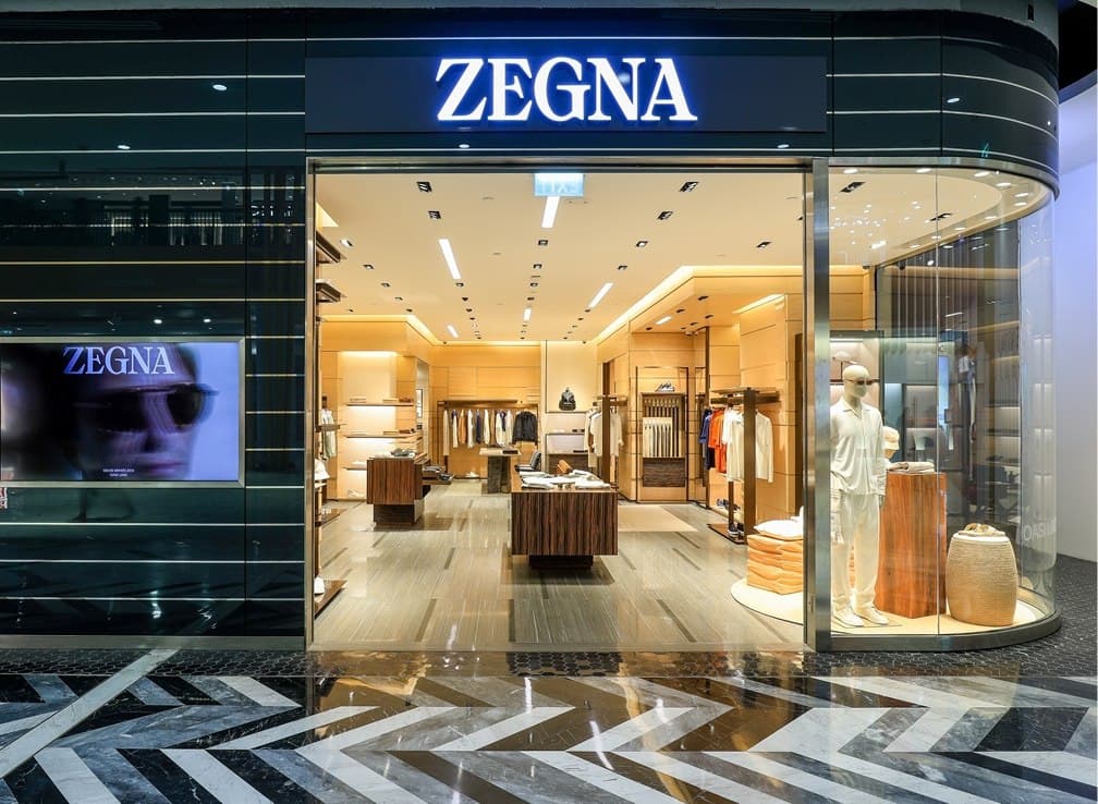 Zegna boutique at Central Phuket