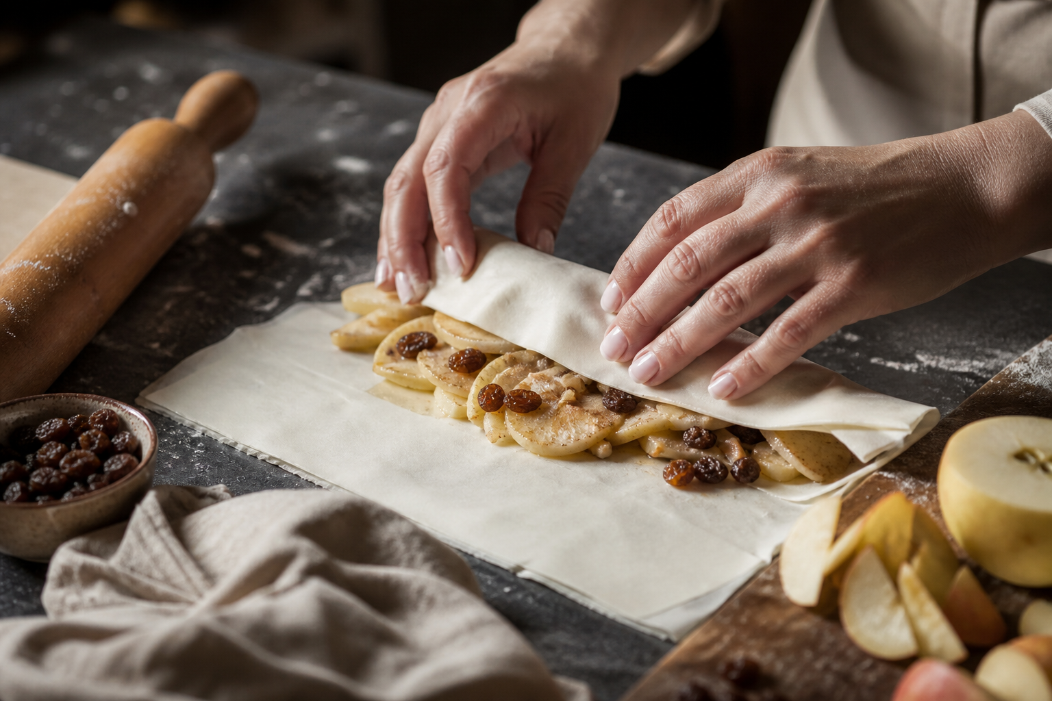 Viennese Apple Strudel